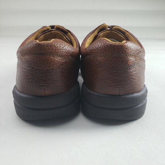 Dr Comfort Stallion Oxford Shoe Mens 11.5 W Brown Leather Orthopedic Diabetic - Picture 8 of 11